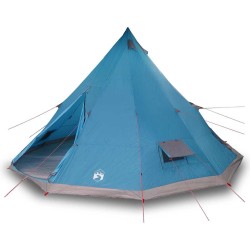 Tente Familiale Tipi Bleue 12 Personnes 