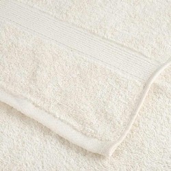 Gants de toilette 10 pcs Crème 15 x 21 cm Coton 