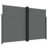Auvent latéral rétractable anthracite 220x1000 cm 