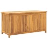 Boîte de jardin 114x50x58 cm Bois massif de teck 