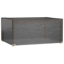Housse de salon de jardin 8 œillets 180x135x80 cm rectangulaire 