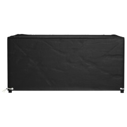 Housse de salon de jardin 8 œillets 180x135x80 cm rectangulaire 