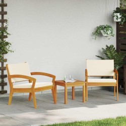 Chaises de jardin 2 pcs 59,5x70,5x72,5 cm En bois d'acacia massif 