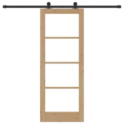 Porte coulissante avec kit de quincaillerie 'ORKDAL'78x202 cm 