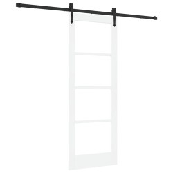 Porte coulissante avec quincaillerie 'ORKDAL'Blanche 73,5x198,5 cm 
