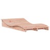 Chaise longue 205x110x31,5 cm bois massif de douglas 
