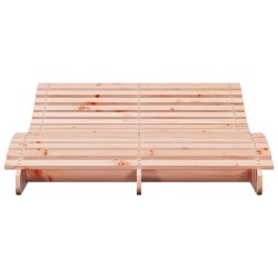 Chaise longue 205x110x31,5 cm bois massif de douglas 