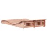 Chaise longue 205x110x31,5 cm bois massif de douglas 