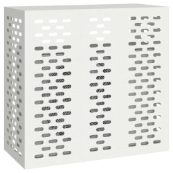 Housse de climatiseur blanche 110x50x105 cm 