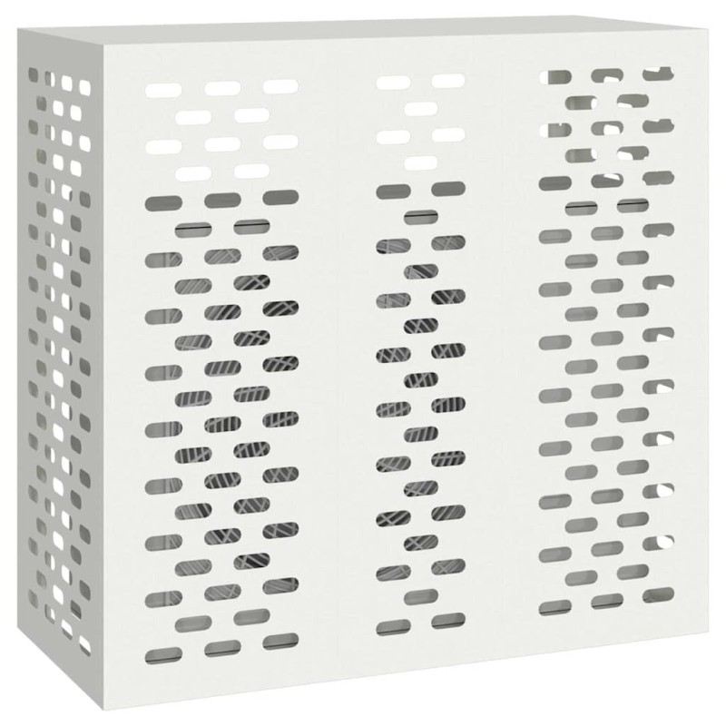 Housse de climatiseur blanche 110x50x105 cm 