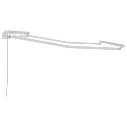 Cadre de Store Rétractable Manuel 3,5 x 2 m en Métal 