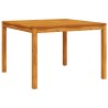 Ensemble de salle à manger extérieur 3 pcs 110 x 110 x 75 cm 