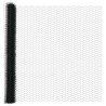Ensemble de Clôture Ensemble de 2 Vert Métal 25m x 1.5m Durable 