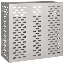Housse de climatiseur 110x50x105 cm Inox 