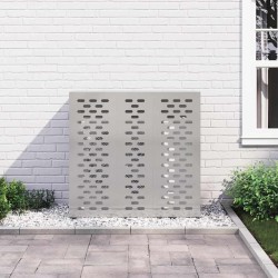 Housse de climatiseur 110x50x105 cm Inox 