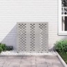 Housse de climatiseur 110x50x105 cm Inox 