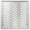 Housse de climatiseur 110x50x105 cm Inox 