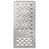 Housse de climatiseur 110x50x105 cm Inox 