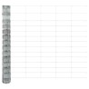 22 pcs poteaux de clôture en U 140 cm en acier galvanisé 