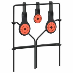 Cible de tir Noir 40 x 34 x 53 cm Acier 