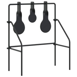 Cible de tir Noir 40 x 34 x 53 cm Acier 