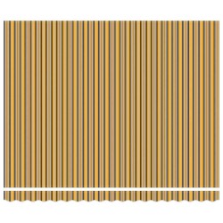 Auvent rétractable manuel rayé 400x300 cm 