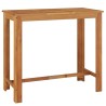 Table de bar de jardin 120x60x105 cm Bois d'acacia solide 