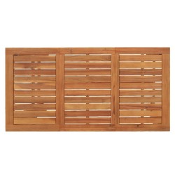 Table de bar de jardin 120x60x105 cm Bois d'acacia solide 