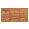 Table de bar de jardin 120x60x105 cm Bois d'acacia solide 