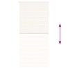 Store zèbre beige marbré largeur du tissu 90,9 cm polyester 