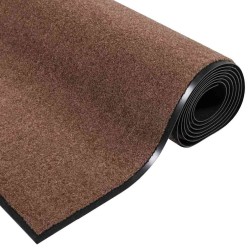 Paillasson Rectangulaire Marron 120x300 cm 