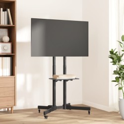 Meuble TV sur roulettes pour écran 32-70 pouces max VESA 