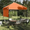 Tente à abri Orange 200 x 200 cm Tissu Oxford 