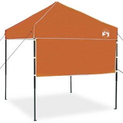Tente à abri Orange 200 x 200 cm Tissu Oxford 