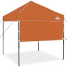 Tente à abri Orange 200 x 200 cm Tissu Oxford 