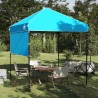 Tente à abri Bleu 200 x 200 cm Tissu Oxford 