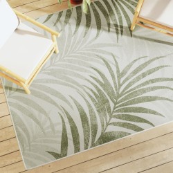 Tapis intérieur extérieur à poils courts 160x230cm antidérapant 