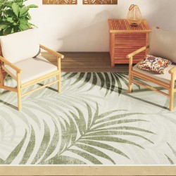 Tapis intérieur extérieur à poils courts 160x230cm antidérapant 