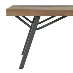 Banc de jardin 120 cm Bois d'acacia solide 