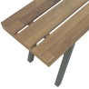Banc de jardin 120 cm Bois d'acacia solide 