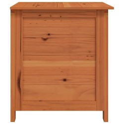 Boîte à coussins d'extérieur Marron 50x50x56 cm Sapin massif 