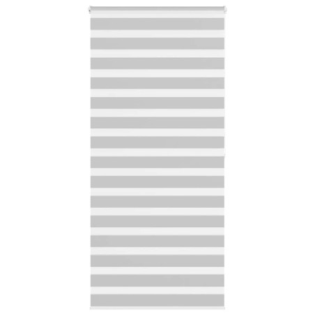 Store zèbre gris clair largeur du tissu 90,9 cm polyester 