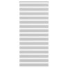 Store zèbre gris clair largeur du tissu 90,9 cm polyester 