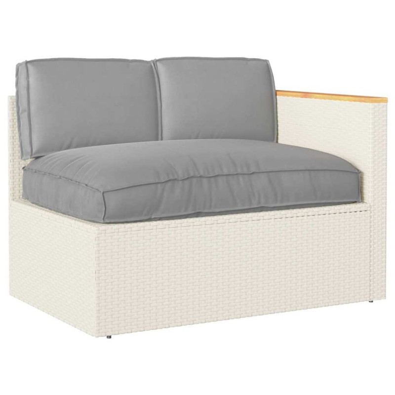 Set de coussins de palette avec oreiller 3 pcs Gris 