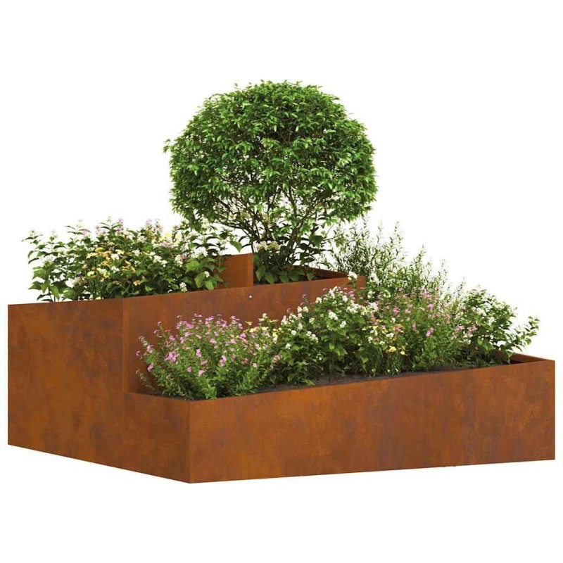 Pots & Jardinières Acier corten Grand Durable 