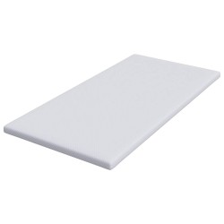 Coussins de Matelas Réglable Blanc 120 x 200 cm 