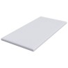 Coussins de Matelas Réglable Blanc 120 x 200 cm 