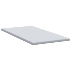 Coussins de Matelas Réglable Blanc 120 x 200 cm 