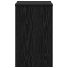 Supports de plantes 2 pcs Chêne noir 30 x 30 x 50 cm en bois d'ingénierie. 