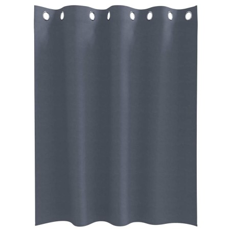 Rideaux 2 pcs Anthracite 140 x 140 cm Polyester 